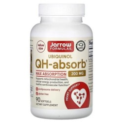 Ubiquinol QH-absorb 200mg 90 softgels Jarrow Formulas