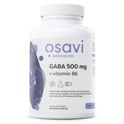GABA 500mg + Vitamin B6 120 vcaps Osavi