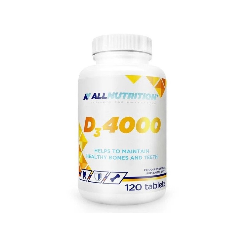 Witamina D3 4000 120 tabletek Allnutrition