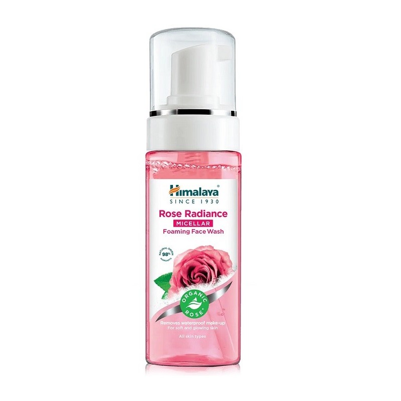 Rose Radiance Micellar Foaming Face Wash - 150 ml. Himalaya