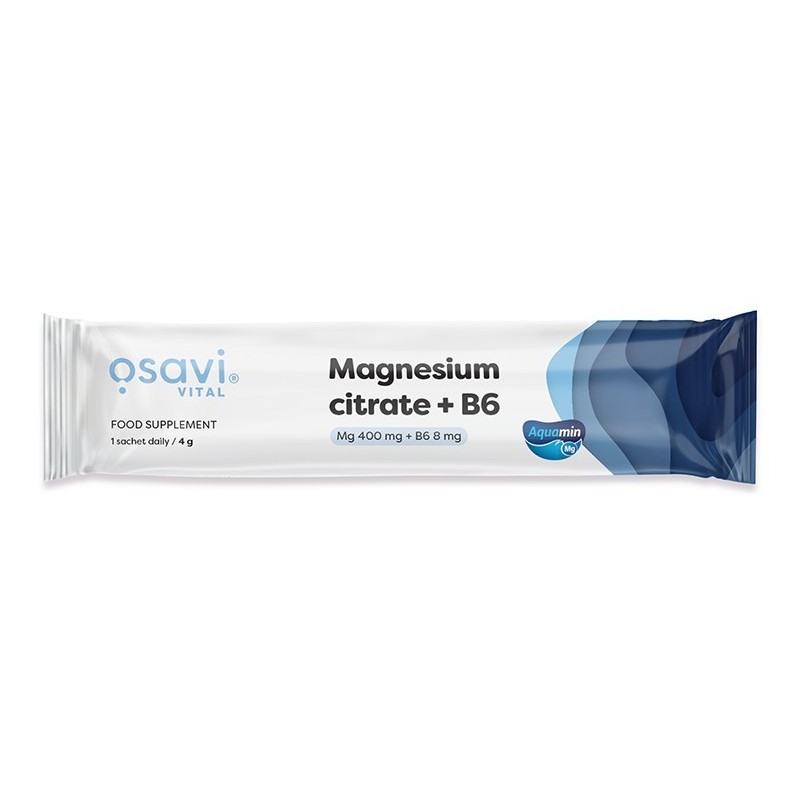 Magnesium Citrate + B6 4g Osavi