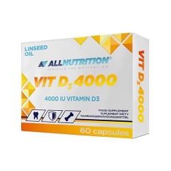 Vitamin D3 4000IU 60 caps Allnutrition