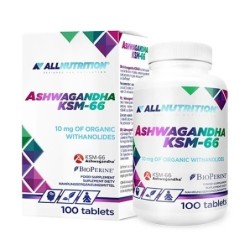Ashwagandha KSM-66 100 tabletek Allnutrition