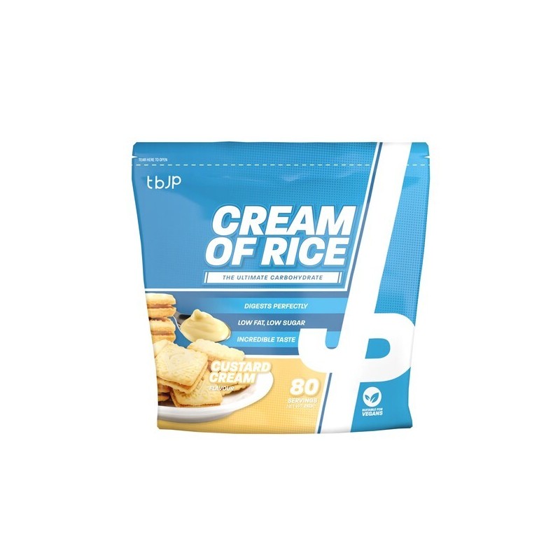 Cream of Rice Custard Cream 2000g Trained by JP
