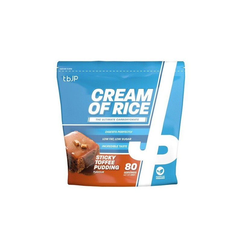 Cream of Rice Sticky Toffee Pudding 2000g Trained by JP