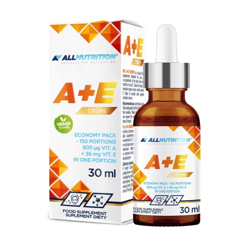 A + E Drops 30ml Allnutrition
