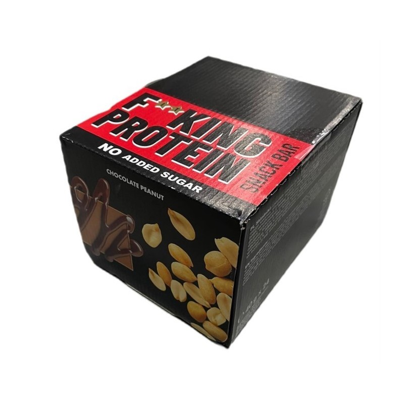 Baton Białkowy Fitking Czekolada i Orzeszki Ziemne 24x40g Allnutrition