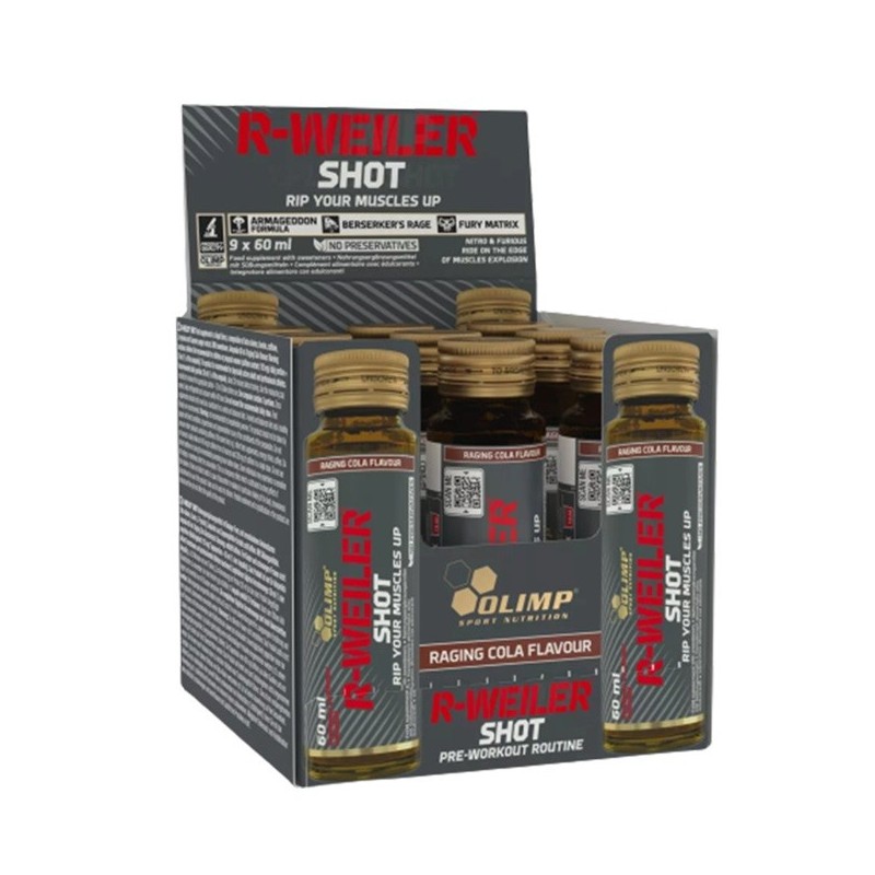 R-Weiler Shot Smak Wściekła Cola 9x60ml Olimp Nutrition