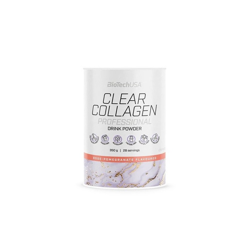 Clear Collagen Professional Smak Róża-Granat 350g BioTechUSA