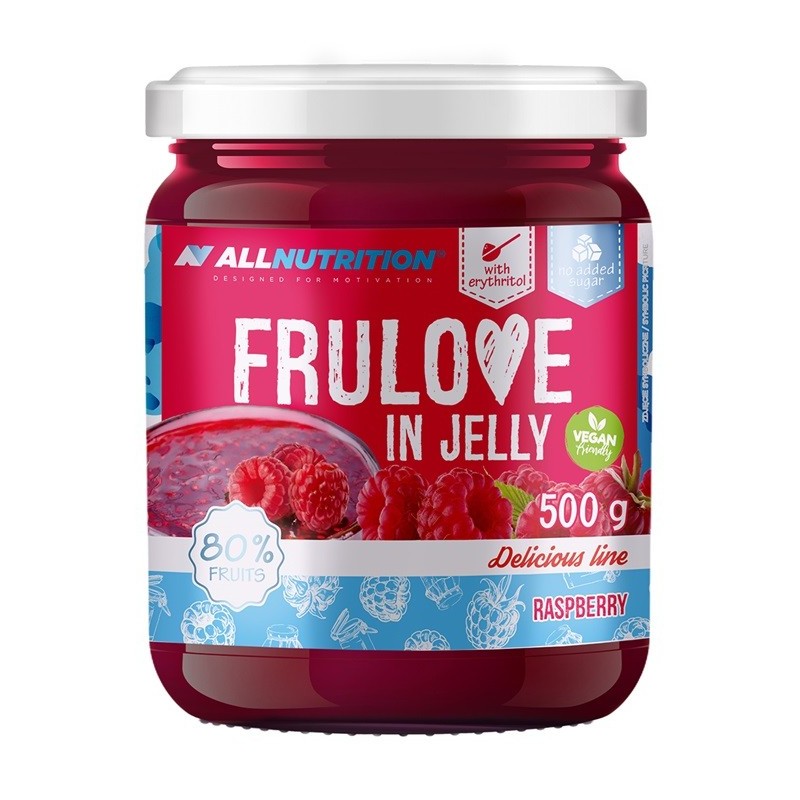 Frulove In Jelly, Raspberry - 500 grams Allnutrition