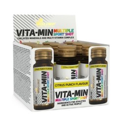 Vita-Min Multiple Sport Shot Citrus Punch 9x25ml Olimp Nutrition