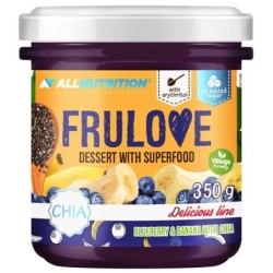 Frulove Dessert with Superfood Blueberry & Banana with Chia 350g Allnutrition