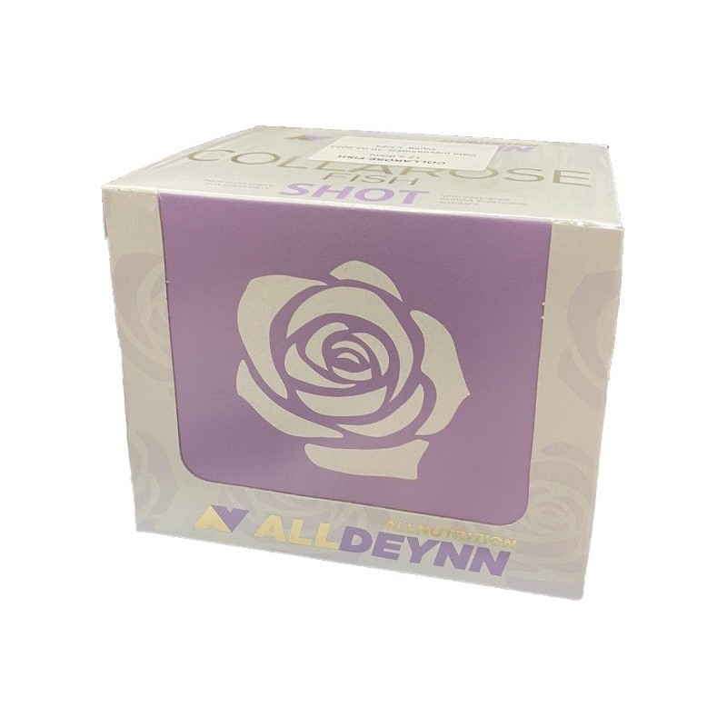 AllDeynn Collarose Fish Shot Pomarańczowo-Wiśniowy 12x80ml Allnutrition
