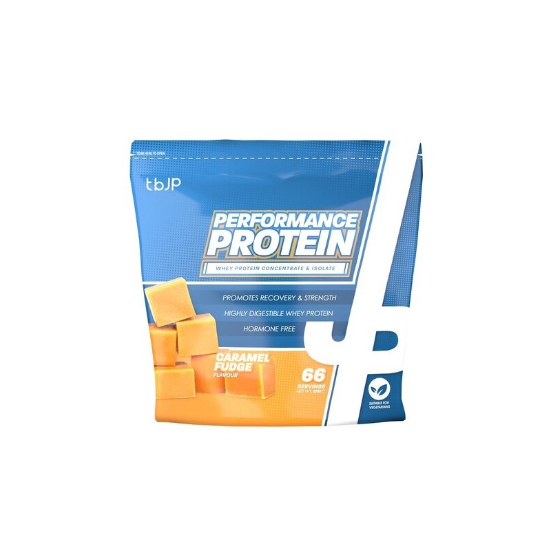 Performance Protein Coffee Caramel 2000g Trained by JP