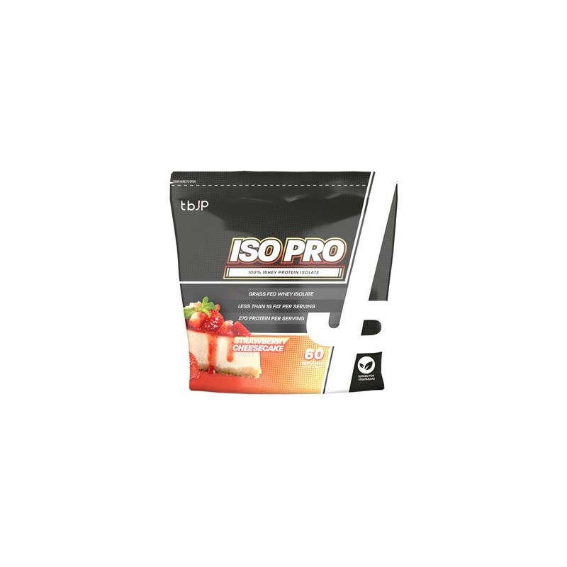 Iso Pro Smak Truskawkowy Sernik 1800g Trained by JP