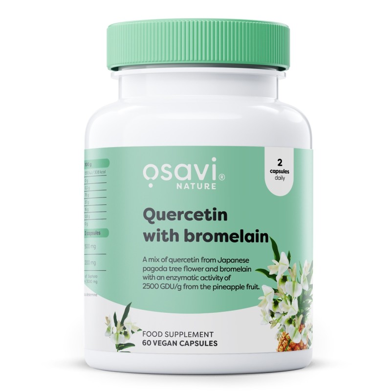 Quercetin with Bromelain 60 vegan caps Osavi