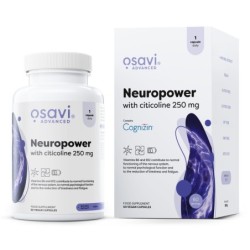 Neuropower with Citicoline 250mg 60 vegan caps Osavi