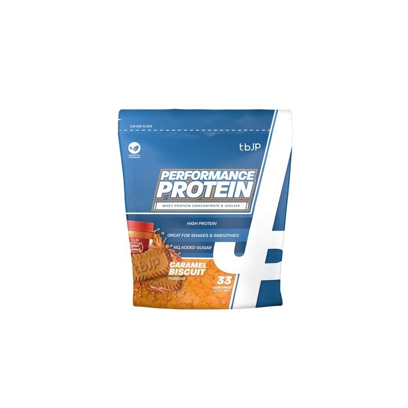 Performance Protein Smak Karmelowe Ciastko 1000g Trained by JP