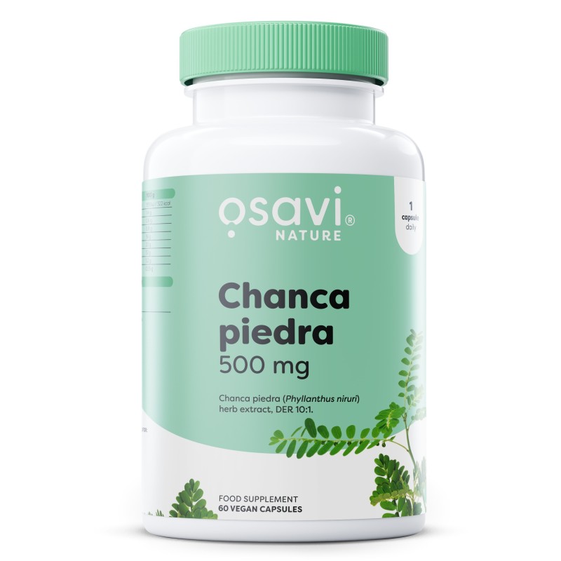 Chanca Piedra 500mg 60 kapsułek wegańskich Osavi