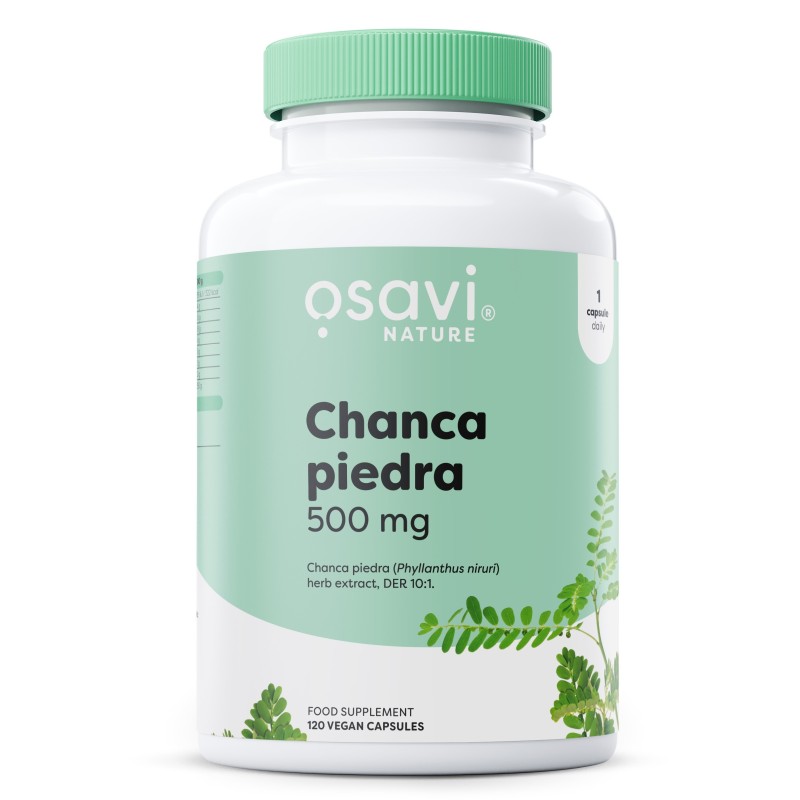 Chanca Piedra 500mg 120 kapsułek wegańskich Osavi