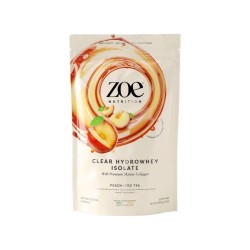 Clear Hydrowhey Isolate Peach Iced Tea 454g ZOE Nutrition