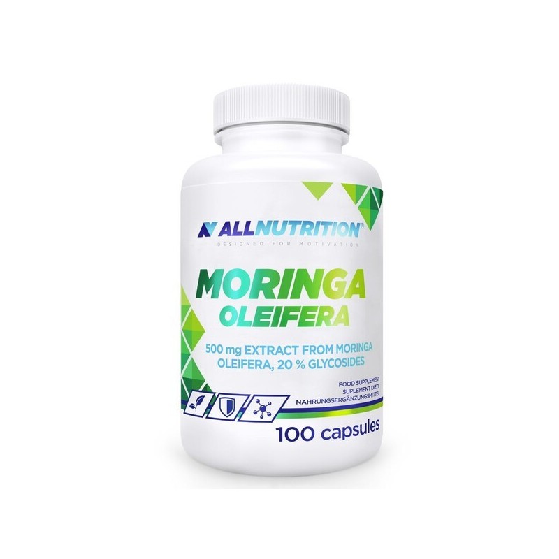 Moringa Olejodajna 100 kapsułek Allnutrition