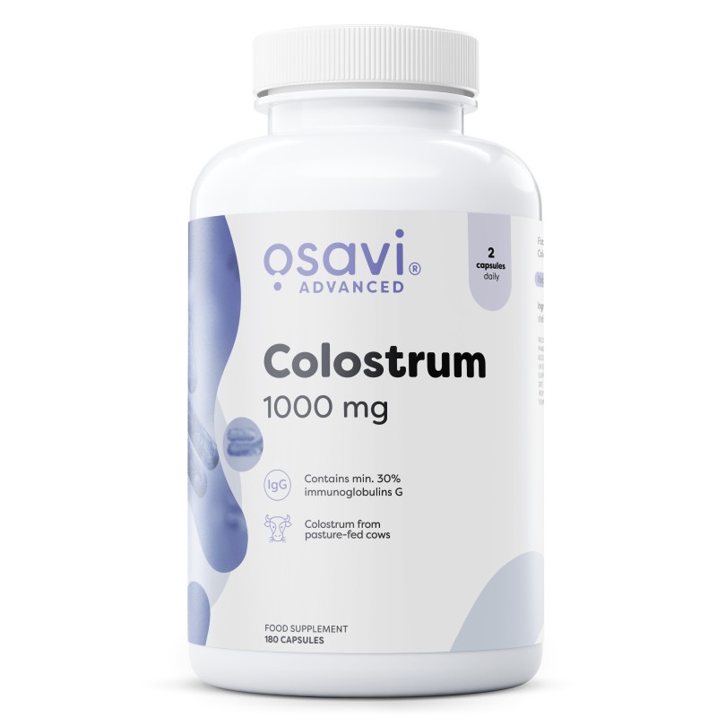 Colostrum 1000mg 180 kapsułek Osavi