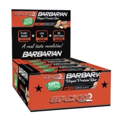 Barbarian Vegan Protein Bar Cookies & Nuts 12x40g Stacker2 Europe
