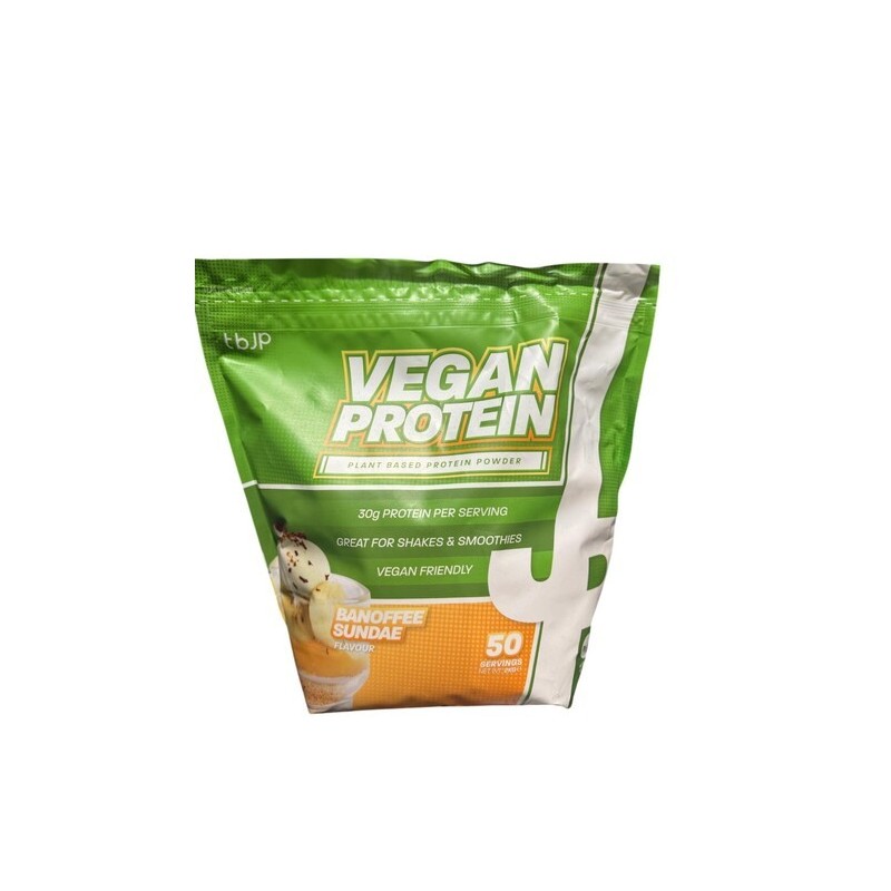 Vegan Protein Banoffee Sundae 2000g Trained by JP