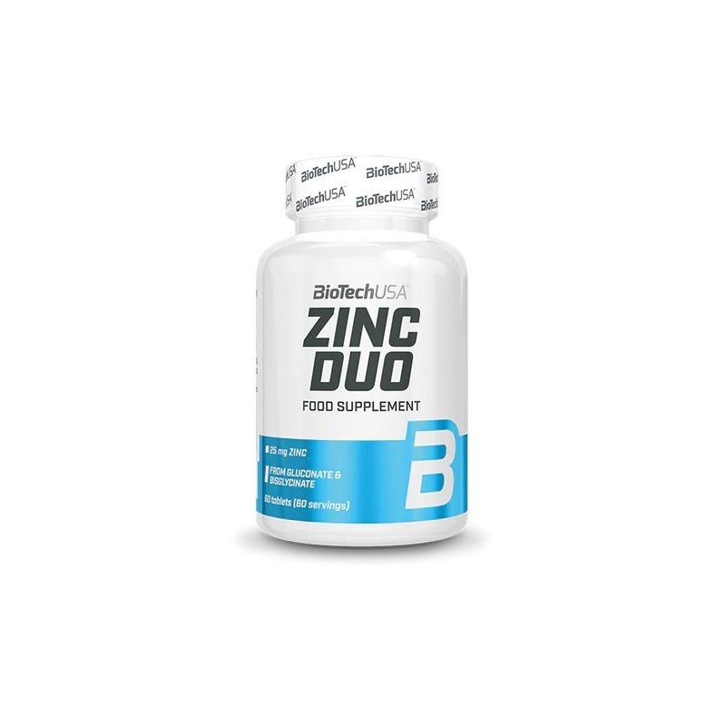Zinc Duo 60 tablets BioTechUSA