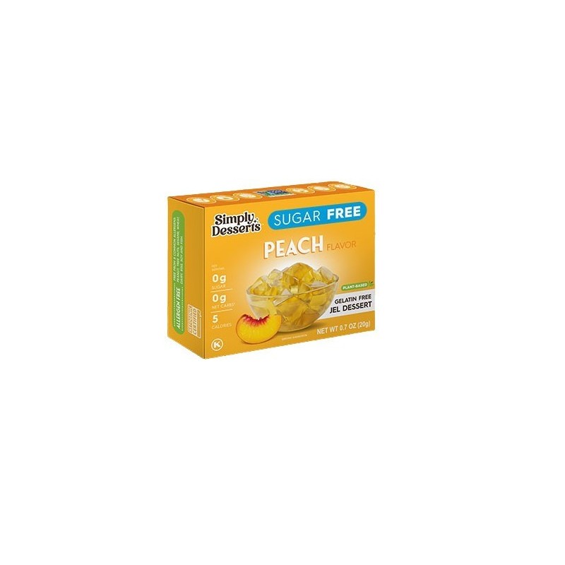 Jel Dessert Peach 20g Simply Delish