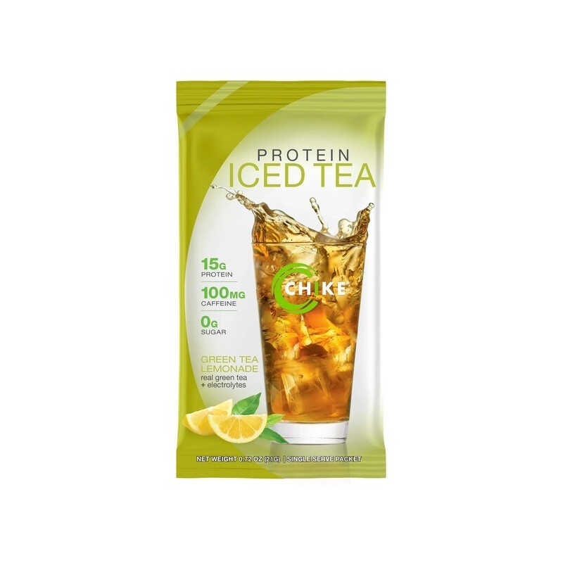 Protein Iced Tea Green Tea Lemonade 21g Chike Nutrition