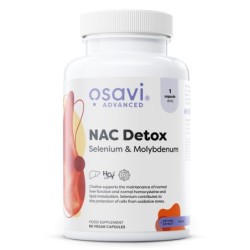 NAC Detox Selenium & Molybdenum 60 vegan caps Osavi