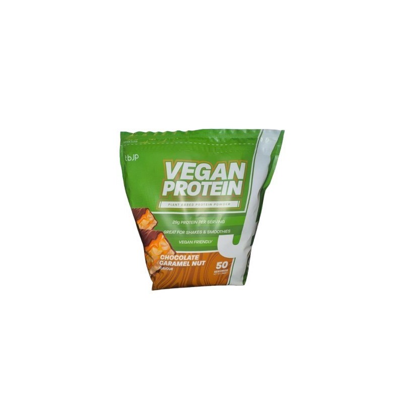 Vegan Protein Chocolate Caramel Nut 2000g Trained by JP