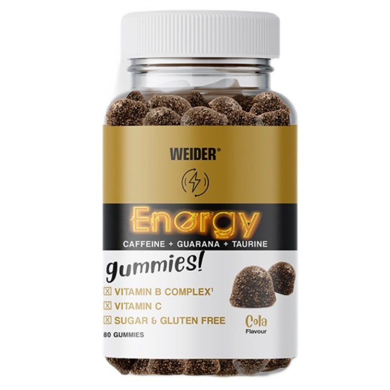 Energy Gummies Cola 80 gummies Weider