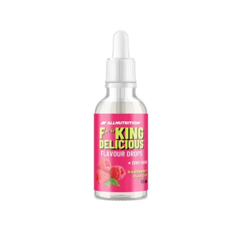 Fitking Delicious Krople o Smaku Malinowym 50ml Allnutrition