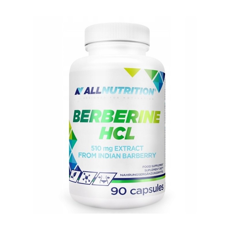 Berberine HCl 510mg Extract from Indian Barberry 90 caps Allnutrition