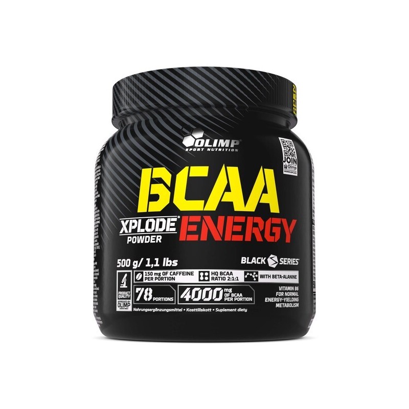 BCAA Xplode Energy Xplosive Cola 500g Olimp Nutrition