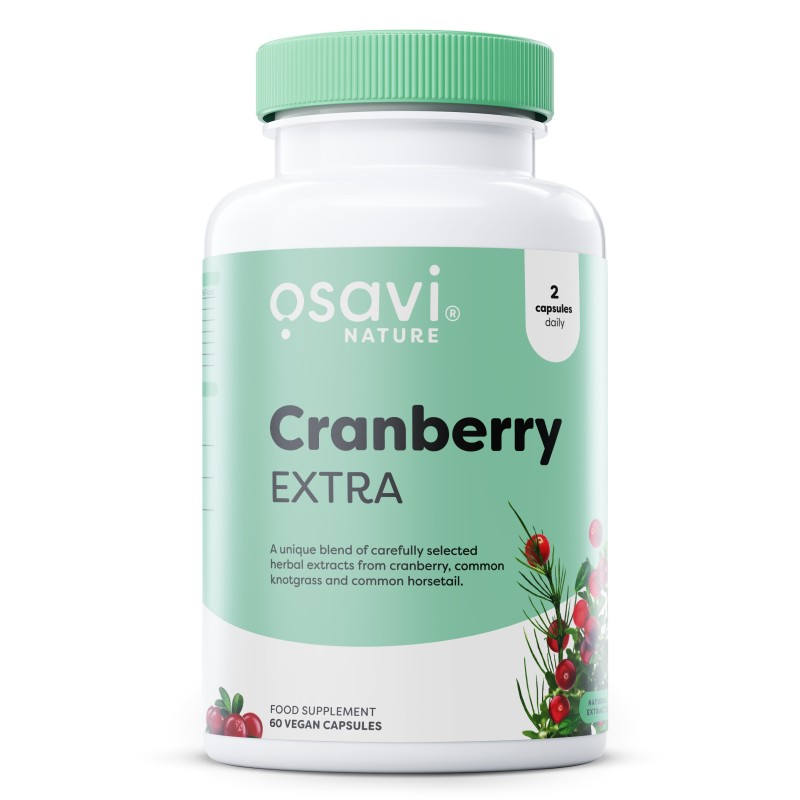 Cranberry EXTRA 60 vegan caps Osavi