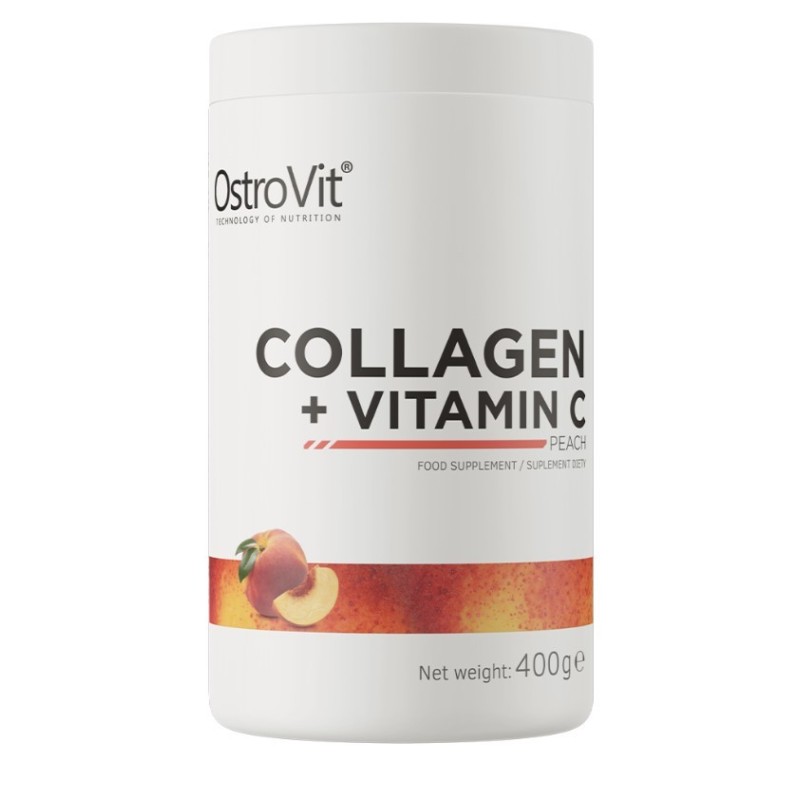 Collagen + Vitamin C Peach 400g OstroVit