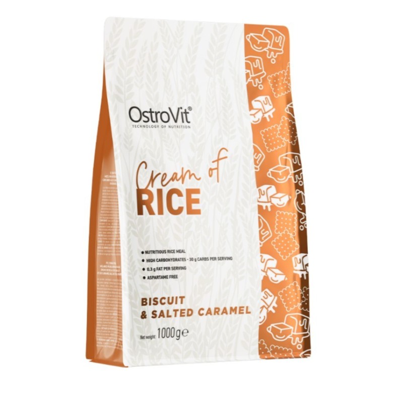 Cream of Rice Biscuit & Salted Caramel 1000g OstroVit