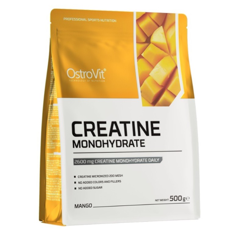 Monohydrat Kreatyny Smak Mango 500g OstroVit