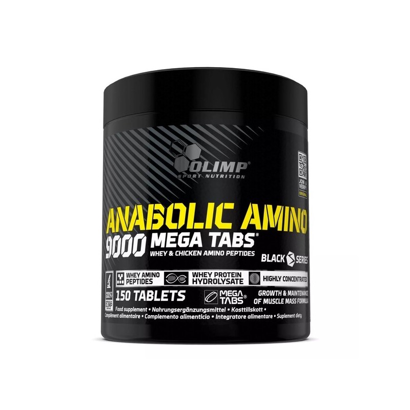 Anabolic Amino 9000 Mega Tabs 150 tablets Olimp Nutrition