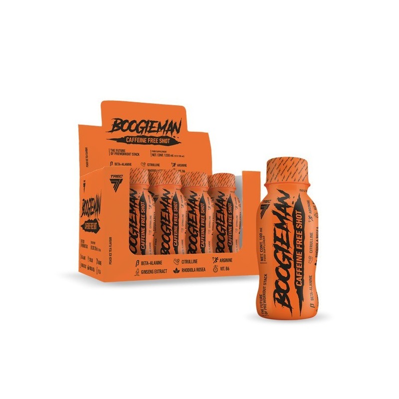 BoogieMan Shot Peach Ice Tea 12x100ml Trec Nutrition