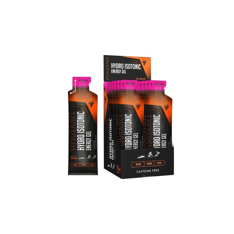 Endurance Hydro Isotonic Energy Gel Raspberry 12x60ml Trec Nutrition