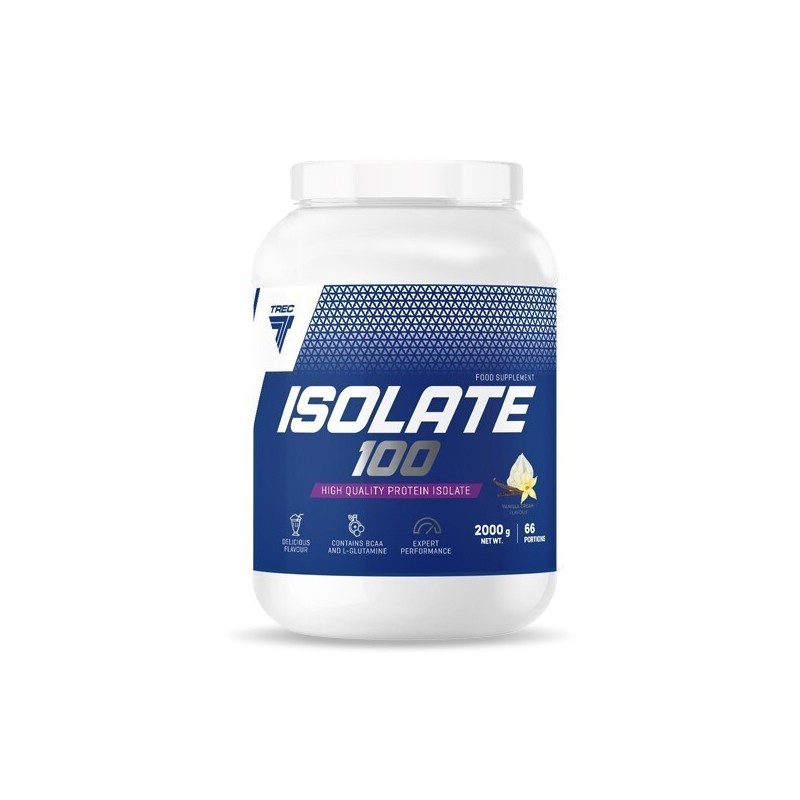 Isolate 100 Creamy Vanilla 2000g Trec Nutrition