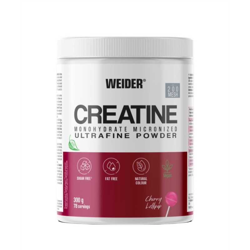 Creatine Monohydrate Micronized Cherry Lollipop 300g Weider