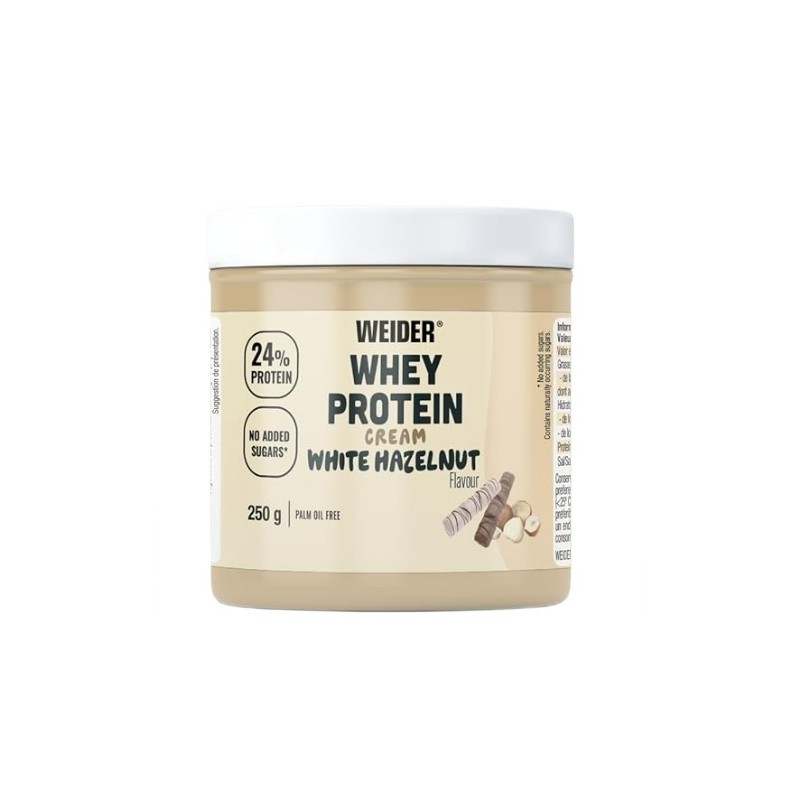 Whey Protein Cream White Hazelnut 250g Weider