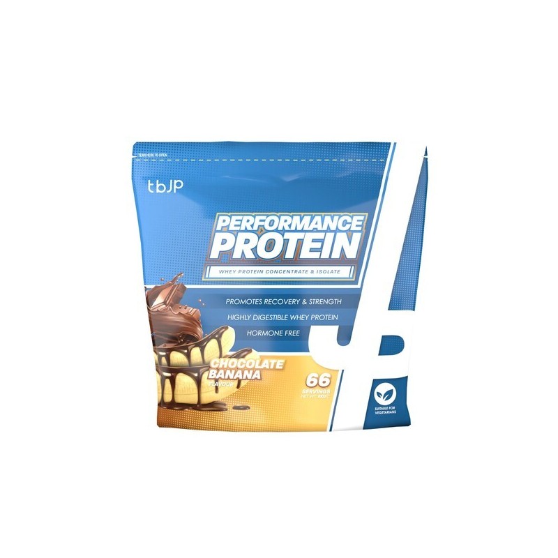 Performance Protein Smak Czekoladowo Bananowy 2000g Trained by JP