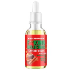 Fitking Delicious Flavour Drops Baked Apple with Cinnamon 50ml Allnutrition